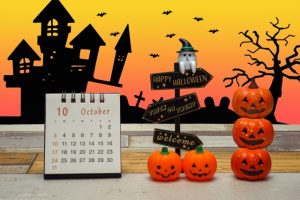 ハロウィンのカレンダー